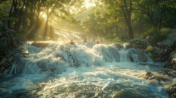 Aventure en ubaye : rafting et accrobranche