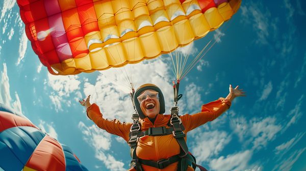 Baptême en parachute : avantages, déroulement et précautions à prendre