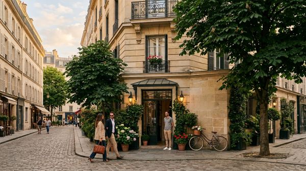 Comparatif des hôtels de charme dans le 6e arrondissement de Paris : Hôtel des Marronniers en tête