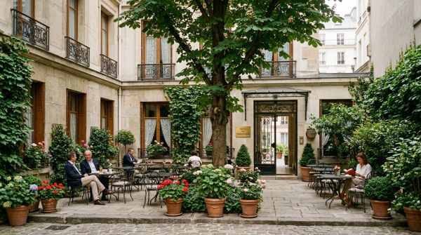 Comparatif des hôtels de charme dans le 6e arrondissement de Paris : Hôtel des Marronniers en tête
